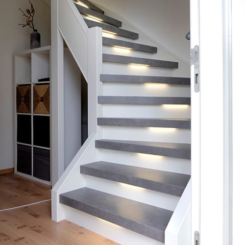 Traprenovatie betonlook